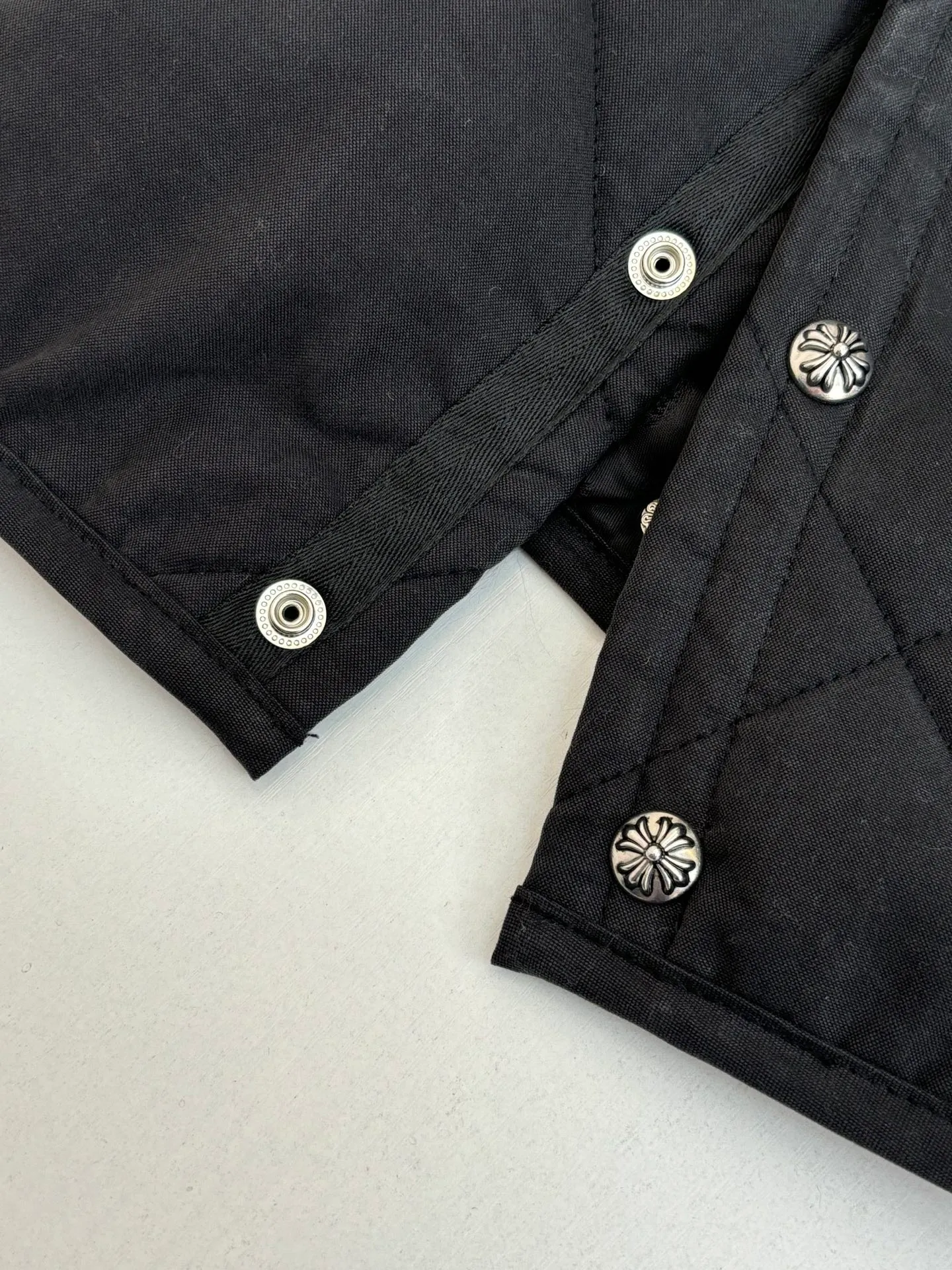 P580 Chrome Herat*/Chrome Heart Diamond Quilted Cotton Jacket Size: S/M/L/XL